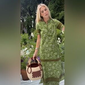 Julia Amory Green Short Sleeve Majorelle Women's Dress